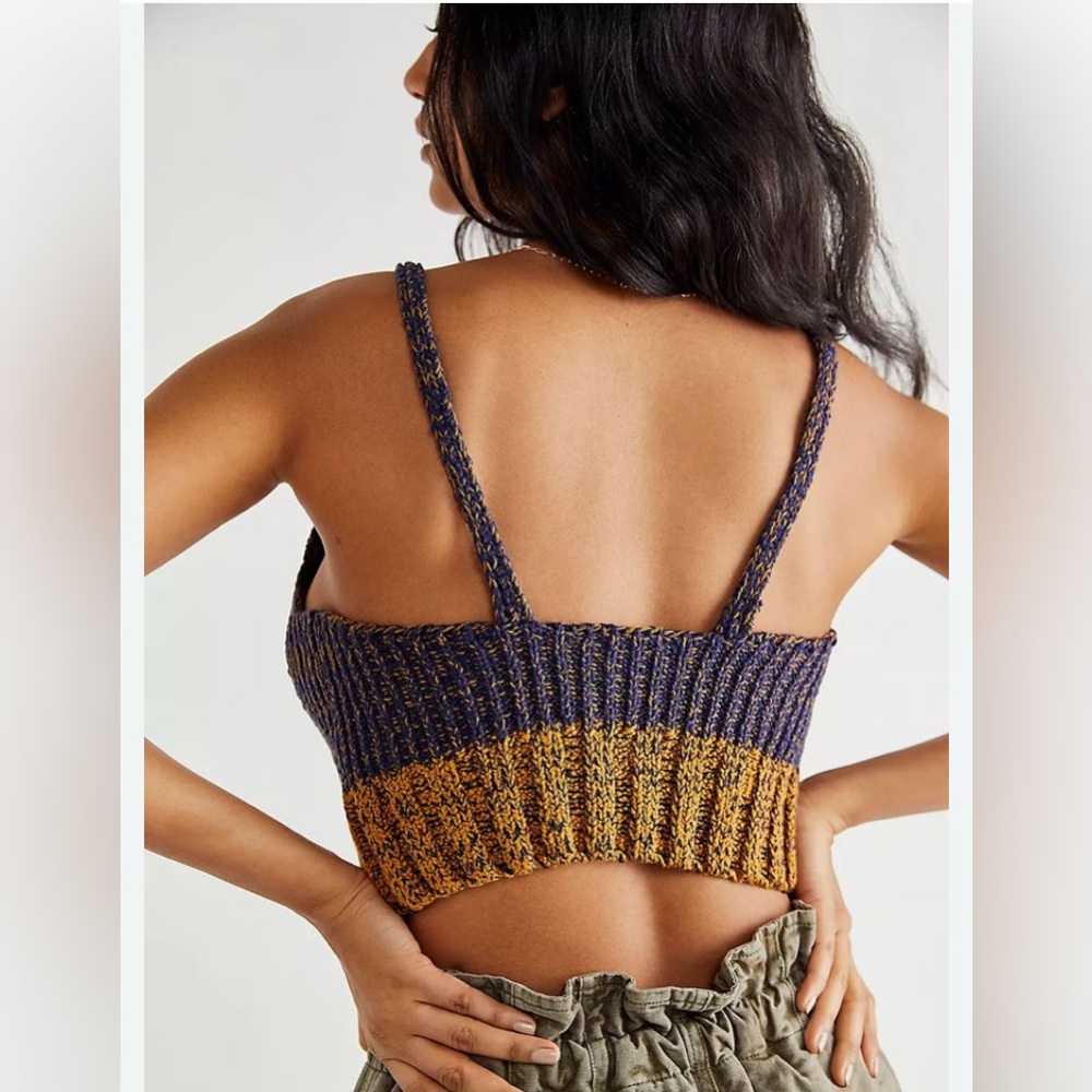 ✨3 for $30✨ Intimately Free People | Here All Day | Knit Brami | Multi | XS 🕥